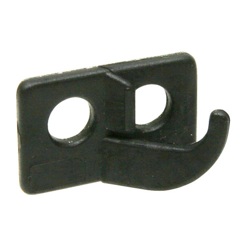 October Mountain 2 Hole Rest Black for Left-Handed Archers, Part Number 2145