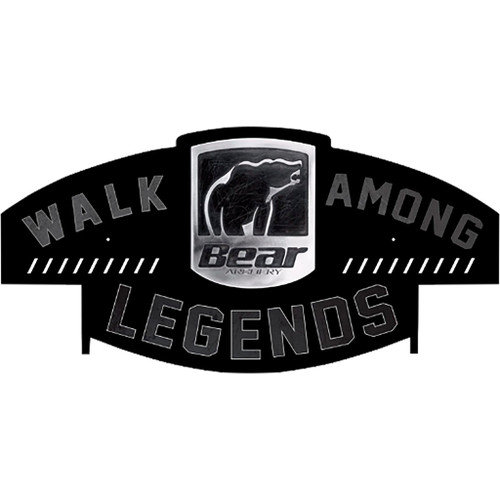 Raxx Bow Hanger for Bear Archery - Durable Carbon Steel with Rubber-Coated Hooks