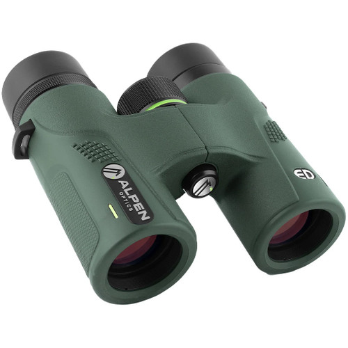 Alpen Optics Chisos 6.5x32 ED Green Binoculars * Compact Waterproof and Fog-Proof Design