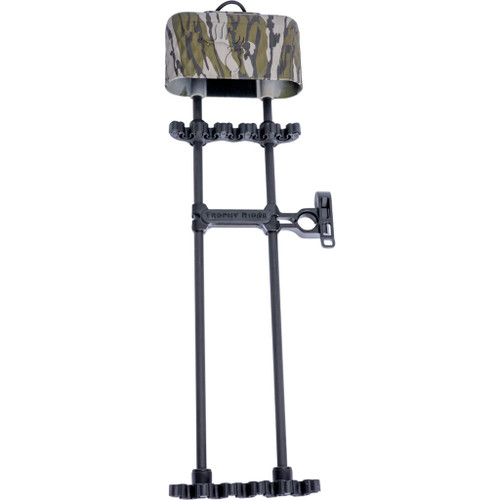 Trophy Ridge VRSA Lite Quiver Mossy Oak Bottomlands with Micro-Diameter Grippers and LED Light