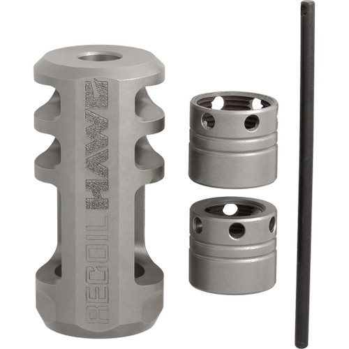 Browning Sporter Recoil Hawg Stainless Steel Muzzle Brake - Reduced Recoil for .30 Caliber and Smaller Rifles
