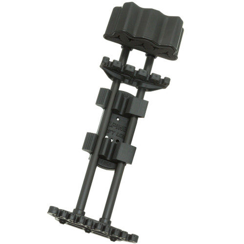 Alpine Soft Loc Classic 5 Arrow Quiver Black - Lightweight and Quiet Bow Accessory