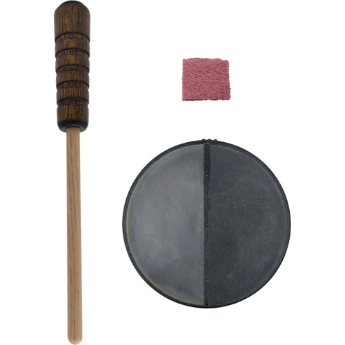 Quaker Boy Twin Tilt Turkey Call Glass and Slate Pot Call with Ash Striker