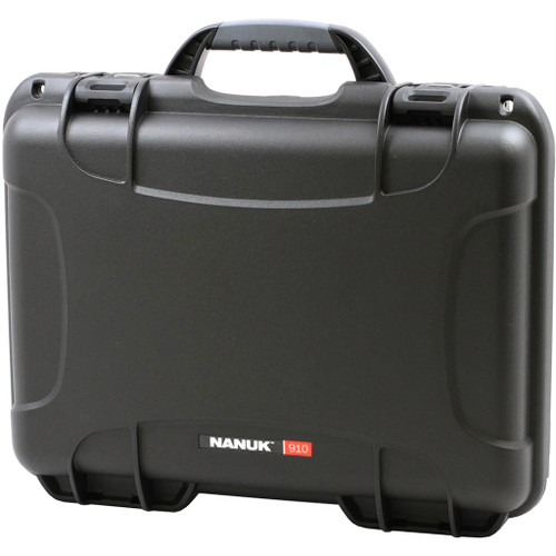 Nanuk Hard Cases Pistol and Accessory Waterproof Hard Case with Foam, Model 910S-010BK-0A