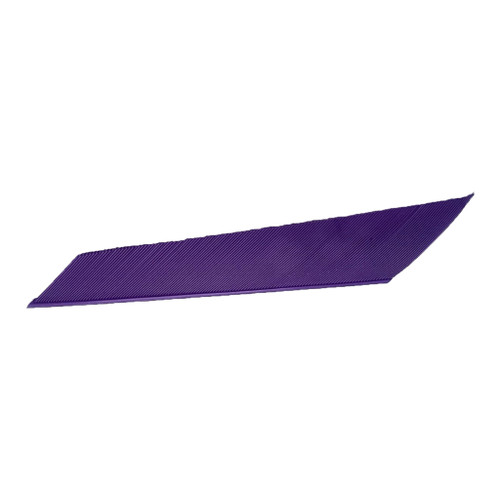 Gateway Mako Feathers Purple 3.125-inch LW 50 Pack for Traditional Archery