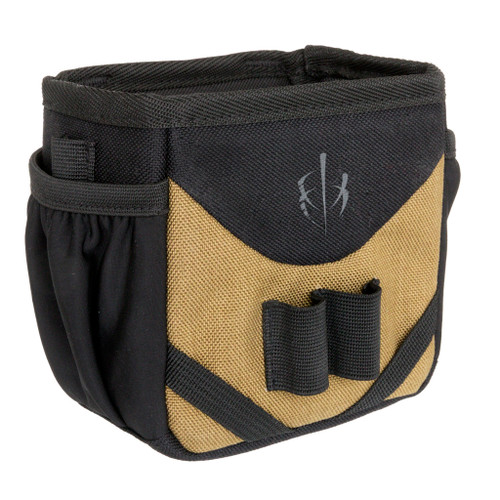 BlackHeart Reflex Shell Pouch in Black and Brown