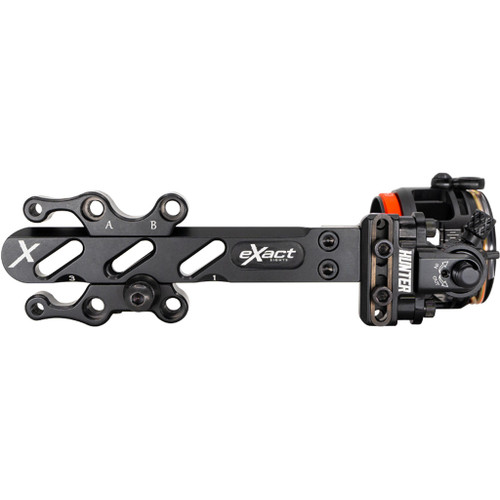 B3 Exact Hunter Dovetail Sight 4 Pin .019 Left Hand * Precision Hunting Sight with Micro-Adjustment and Light Mount