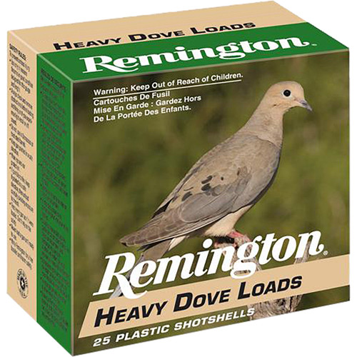 Remington Heavy Dove Loads 12 Gauge 2.75 Inch 8 Shot – 25 Rounds