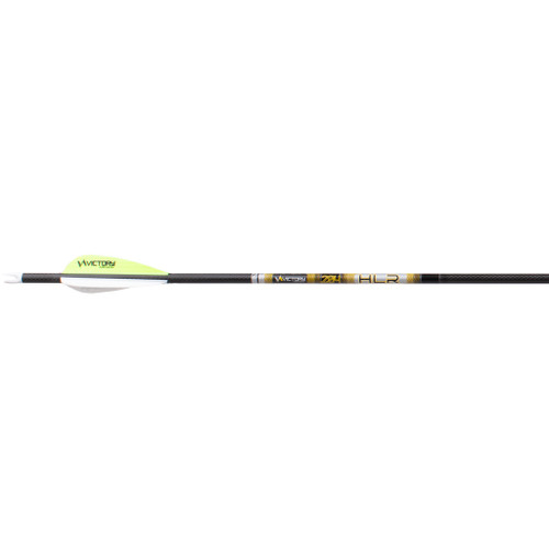 Victory HLR Elite Arrows 400 6 Pack - High-Performance Carbon Fiber Arrow for Archery
