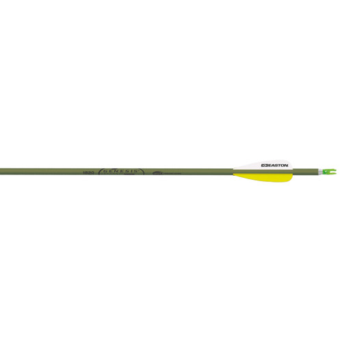 Easton Genesis Arrows OD Green 36 Pack - NASP-Approved Aluminum Archery Arrows