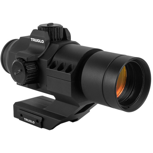 TruGlo Ignite Red Dot Sight with Green Reticle and 30mm Cantilever Mount