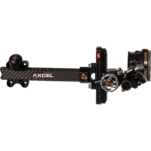 Axcel Landslyde Plus Carbon Pro Slider Sight with AVX-41 Scope and Ranger Double Pin .010 Black