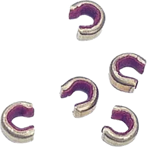 Saunders Brass Nok Set Purple Long Cam 18-22 Strand (100 Pack) - Model 3010