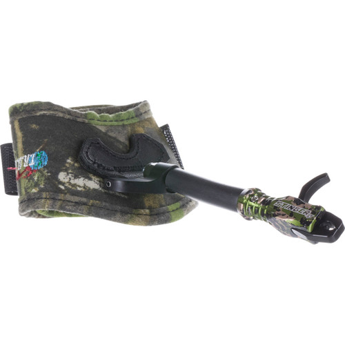 Tru Ball Stinger XT Release Velcro Camo X-Large – Bow Release with Machined Knurling and Ergonomic Design