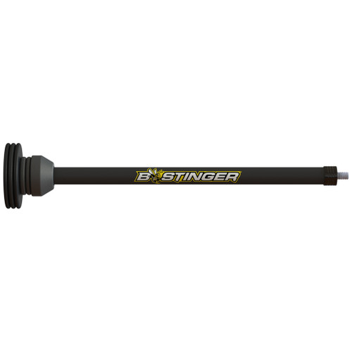 Bee Stinger Pro Hunter Maxx Stabilizer Black 12-inch – High Modulus Carbon with Harmonic Dampener