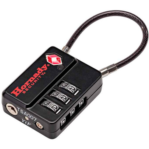 Hornady Flex Micro TSA Lock 96023 * Compact and Secure Travel Lock with Keyless Combination