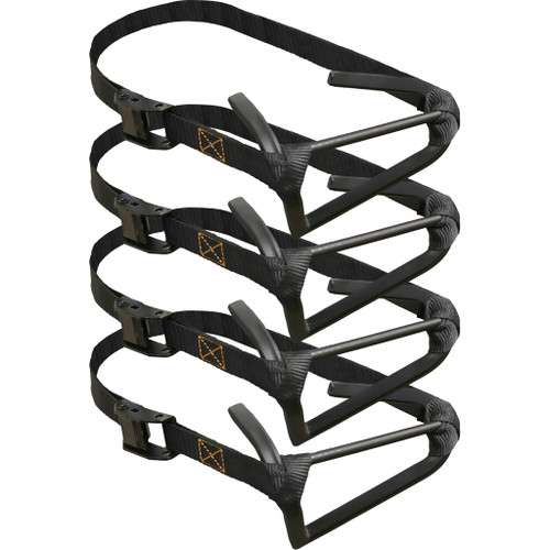 Muddy Outdoors Micro Stagger Step 4 Pack * Portable Hunting Ladder with Nylon Strap and Cam Buckle
