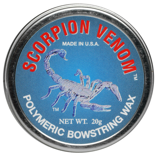 Scorpion Venom Polymeric Bowstring Wax - Non-Brittle, Temperature-Resistant Coating for Archery Strings