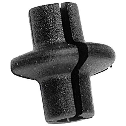 Pine Ridge Kisser Button Slotted Black Part #2765 – Durable Plastic, Easy Installation, Vibration & Noise Reduction