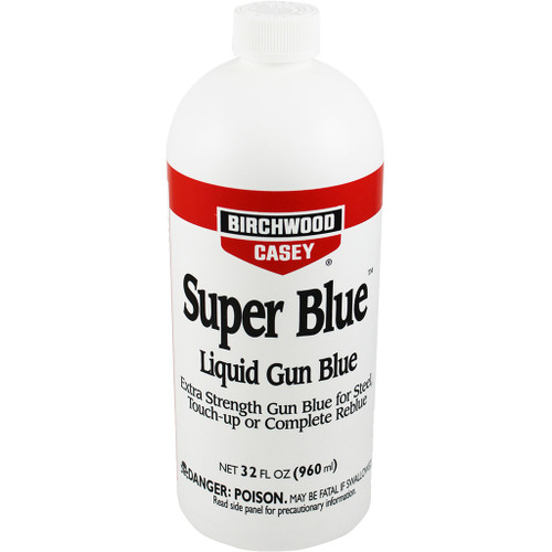 Birchwood Casey Super Blue 32 oz. Double-Strength Blueing Solution for Steel Parts