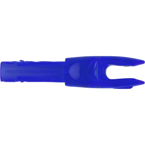 Easton 4mm G Nocks Blue Large Groove - Pack of 12 for Archery Equipment