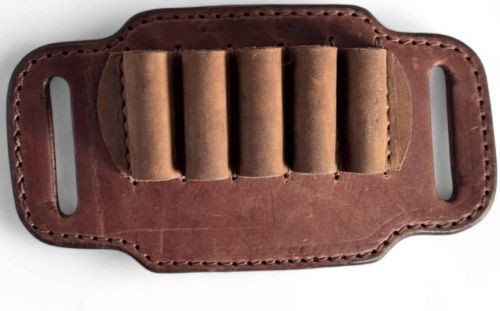 1791 Gunleather HNT-ABSMR-BRW-A Magnum/Straight Wall Rifle Ammo Belt Slide