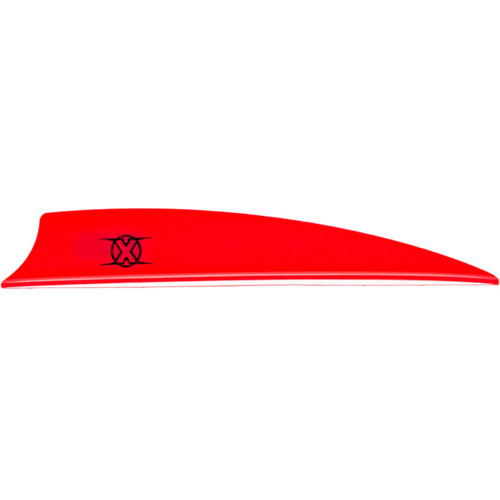 Bohning X Vanes Shield Cut 3-inch Red Arrow Vanes, Pack of 36
