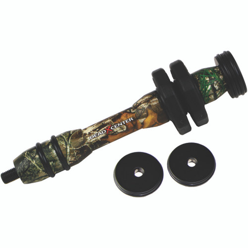 Dead Center Dead Silent Carbon V2 Stabilizer in Realtree Edge, 6 inches
