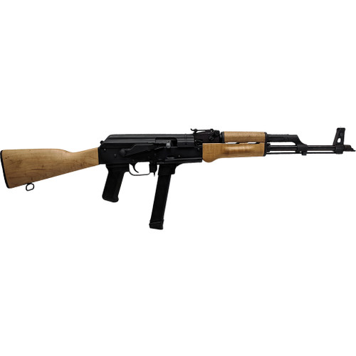Century Arms WASR-M 9mm Rifle with 17.5-inch Barrel and Wood Stock (Part Number: RI3765-N)