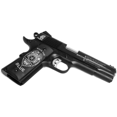 Fusion Firearms 1911 Reaction Police Edition Pistol 10mm, 5-Inch Barrel, Black Finish