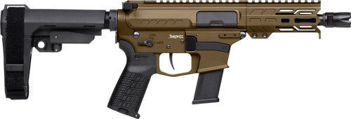 CMMG Pistol Banshee MKG 45 ACP with Picatinny Rail, Bronze Finish, 5-inch Barrel