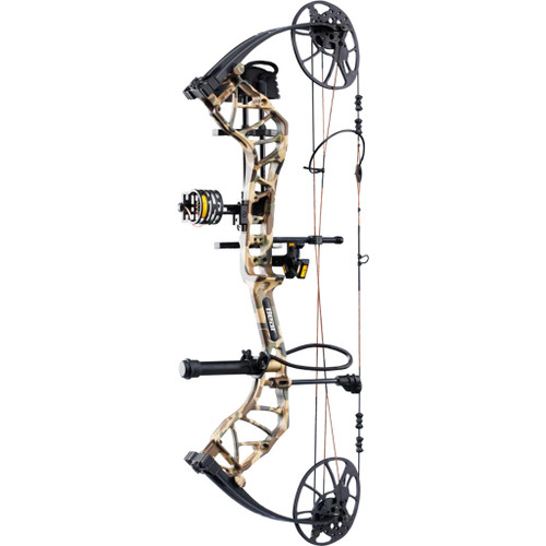 Bear Legit MAXX RTH Bow Package – Fred Bear Camo and Black, 10-70 lbs., LH