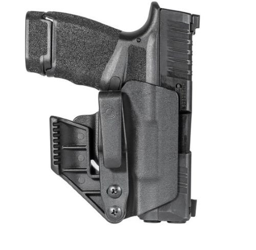 Mission First Tactical MFT Holster Minimalist IWB for Springfield Hellcat - Ambidextrous Inside Waistband Carry, Adjustable Ride Height, Black