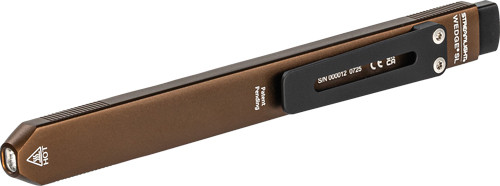 Streamlight Wedge SL EDC Carry Flashlight with Coyote Tan Aluminum Body and Integral Laser