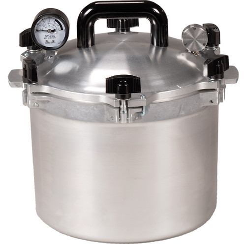All American Canner Pressure Cooker 10.5 Qt. - Durable Metal-to-Metal Seal and Reliable Safety Features