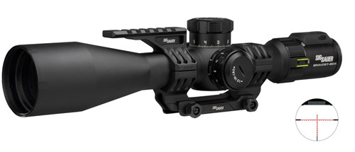 SIG SAUER Bravo6T-BDX 5-30x56 Matte Black Rifle Scope with Illuminated MRAD Reticle