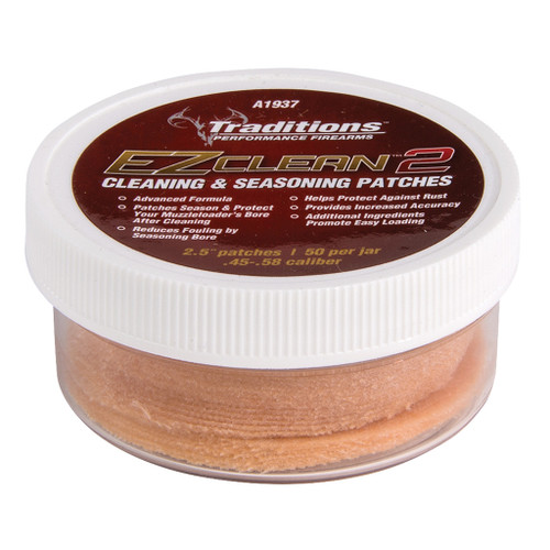 Traditions EZ Clean 2 Patches Cleaning and Seasoning Pack of 50 - Model A1937