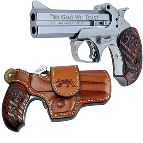 Bond Arms PT2A45/410 Specialty Handgun - 2nd Amendment Edition