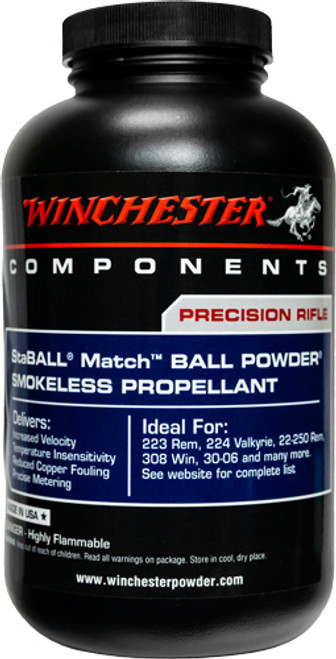 Winchester Powder STABALL - Premium Reloading Powder for Precision Shooting