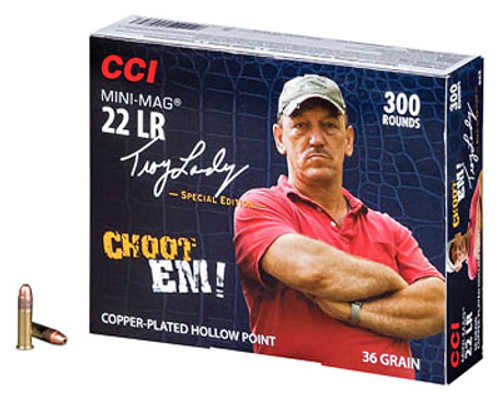 CCI Mini-Mag .22 LR 36 Grain Copper-Plated Hollow Point - Part Number 962