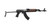 "Zastava ZPAPM70 AK-47 Rifle BULGED TRUNNION 1.5MM RECEIVER -  Battle Worn Dark Walnut | 7.62x39 | 16.3"" Chrome Lined Barrel | Underfolder Stock"
