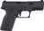 Fusion Firearms XF9BLK10 9mm Luger Semi-Auto Pistol with 4-Inch Barrel and Two Magazines