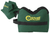 Caldwell Deadshot Benchrest Front and Rear Shooting Bags * Green/Black with Yellow Wording
