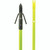 Muzzy Classic Fish Arrow with Gar Point - Chartreuse Fiber Arrow for Bowfishing