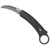 CobraTec CTBK-RH Karambit Knife with Black Blade and Anodized Aluminum Handle