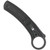 CobraTec CTBK-RH Karambit Knife with Black Blade and Anodized Aluminum Handle