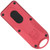CobraTec OTF Bottle Opener Accessory in Red - Compact and Durable Keychain Tool