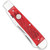 CobraTec Traditional Trapper Knife with Red Bone Handle * Model CTTDTRPREDBN
