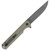 CobraTec Streamline G-10 Folder Knife with OD Green Handle and D2 Stonewash Blade