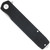 CobraTec Large Cayden Drop Knife Folding Blade Black - Model CTCAYDENBLKDNS